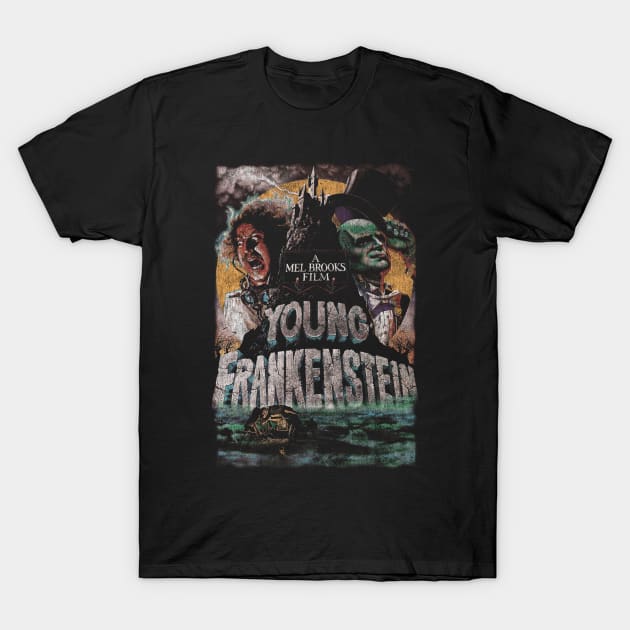 Young Frankenstein, DISTRESSED, Eyegor, Mel Brooks T-Shirt by StayTruePonyboy